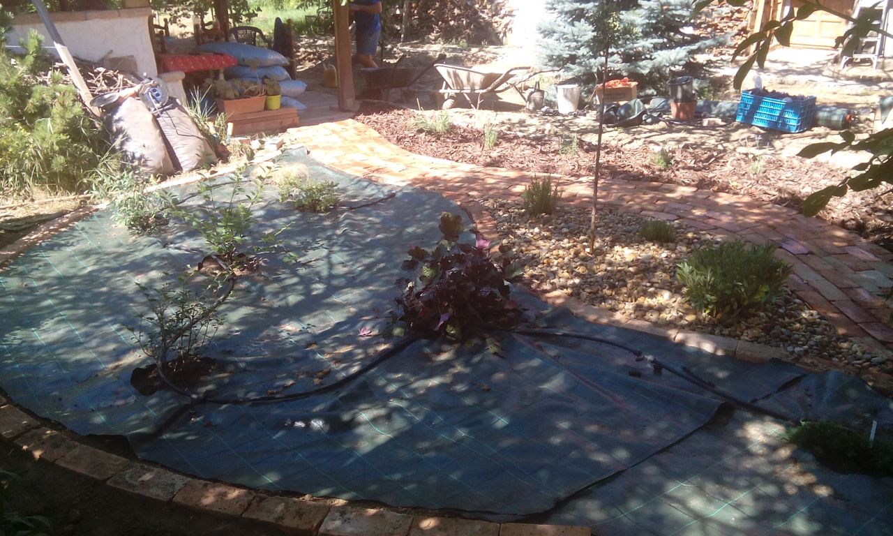 Téglás kerti út építése - Kiss Kertész referencia